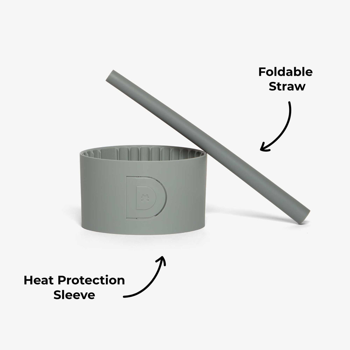 Cup Accessories (Sleeve + Foldable Straw) — product image 3