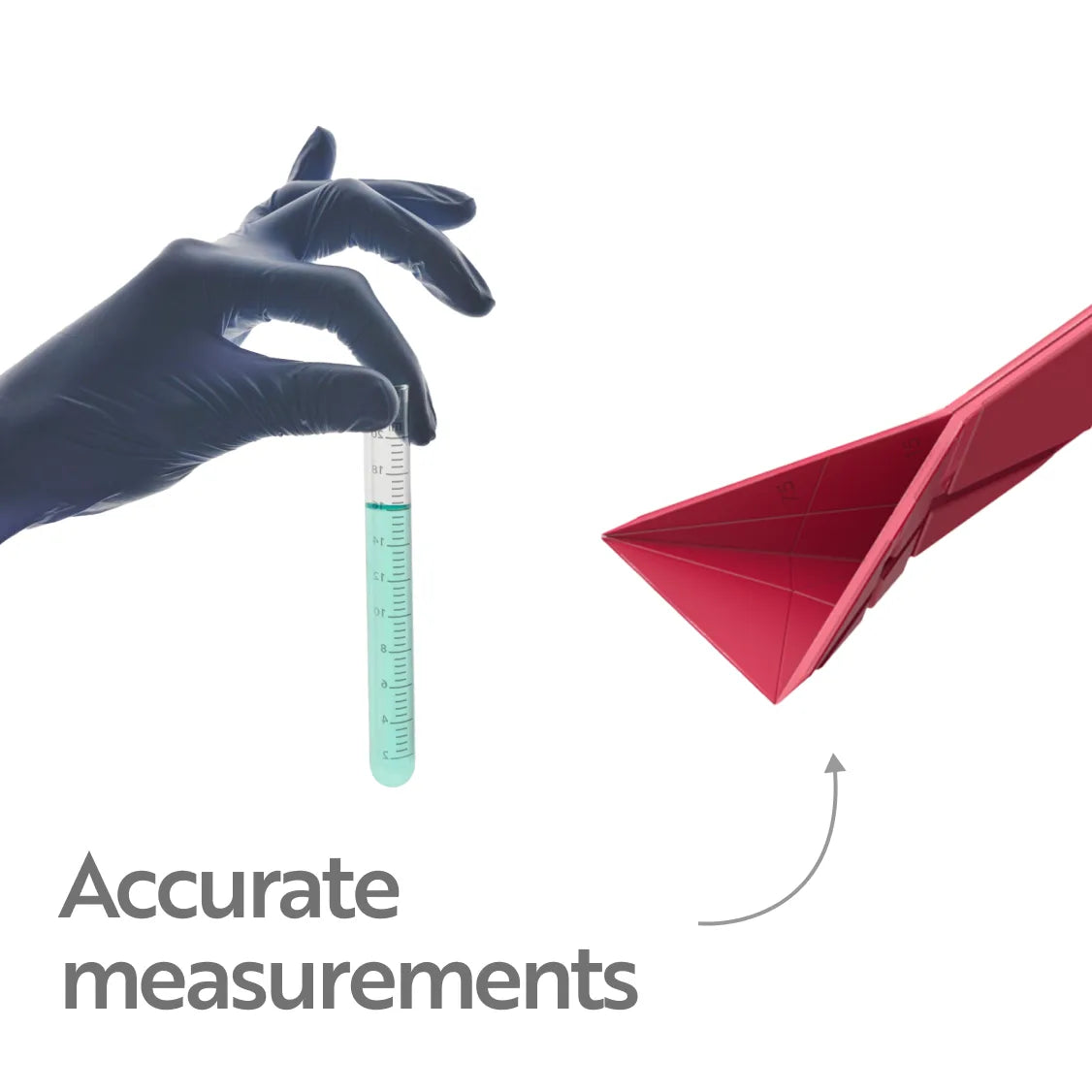 Accurate measurements for dry ingredients